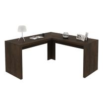 Mesa de canto para Home Office ME4116 Rústico - Tecno Mobili