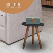 Mesa De Canto Redonda Pe Palito Lateral Sofa Mesa De Canto Redonda Pe Palito Lateral Sofa