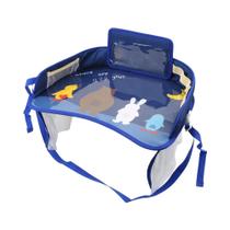 Mesa De Carro Para Crianças À Prova d'Água Em Tecido Oxford Com Cerca De Segurança Acessórios