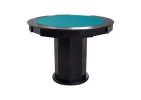 Mesa de Carteado com Gavetas e Porta copos - 1,37x0,80 - Com xadrez