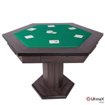 Mesa de carteado Sextavada com 2 Gavetas 1,08 x 0,97 - Procopio Mesa de carteado Sextavada com 2 Gavetas 1,08 x 0,97 - Procopio