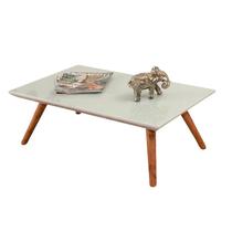 Mesa de centro 090 Ex Decor Amêndoa/Off White