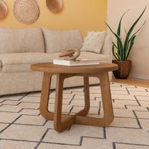 Mesa de Centro 100% MDF Jasmin Marrom Cinamomo