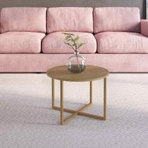 Mesa de Centro 50cm Estrutura metálica Complementos Artesano Mesa de Centro 50cm Estrutura metálica Complementos Artesano