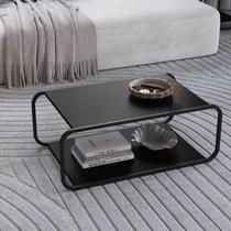 Mesa de Centro 80cm Orgânico Pé Metal Luna Mesa de Centro 80cm Orgânico Pé Metal Luna