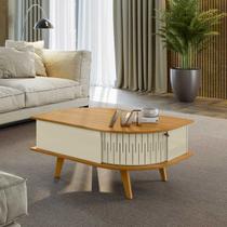 Mesa de Centro 90cm Indianópolis Linha Arco Madetec Mesa de Centro 90cm Indianópolis Linha Arco Madetec