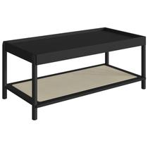Mesa De Centro 93 CM Pes Madeira Oslo 27961 Nero Artesano