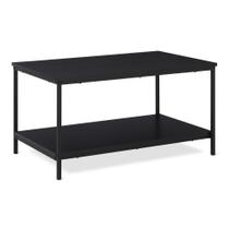 Mesa de Centro Amazon Basics Madeira Preta 51x20x42 cm Mesa de Centro Amazon Basics Madeira Preta 51x20x42 cm