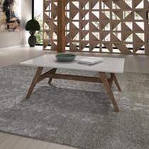 Mesa de Centro Apaluza 90cm DMOB Design Moderno, Funcional e Elegante para Sala de Estar