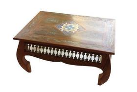 Mesa De Centro Ariela Em Madeira De Demolição - Cód 2214