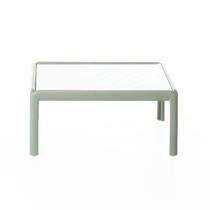 Mesa de centro Ark 32 cm x 69 cm x 69 cm com vidro