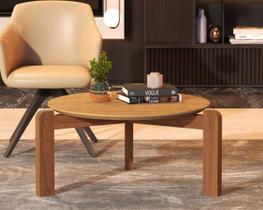 Mesa De Centro Áustria Moderna Decorativa Sala de Estar Pés Madeira Maciça