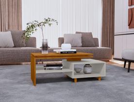 Mesa de Centro Bechara Lima Apoio Mesinha Centro Decorativa Porta Objetos e Quadros Várias Cores