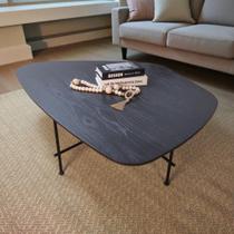 Mesa de Centro Capri Formato Orgânico 116x30 Mesa de Centro Capri Formato Orgânico 116x30