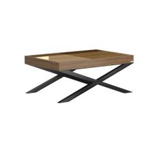 Mesa de Centro Charm Aço Preto Várias Cores Tam P - Datelli Design