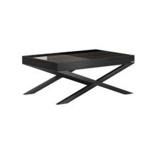 Mesa de Centro Charm Aço Preto Várias Cores Tam P - Datelli Design