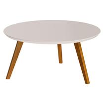 Mesa de Centro Classic Redonda Off White - Imcal Mesa de Centro Classic Redonda Off White - Imcal
