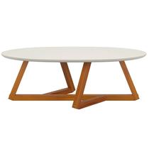 Mesa de Centro Classic Tebarrot Cor Off White Nature Mesa de Centro Classic Tebarrot Cor Off White Nature