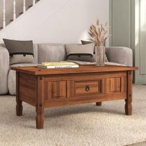 Mesa de Centro com 1 Gaveta 100%madeira maçiça Mesa de Centro com 1 Gaveta 100%madeira maçiça