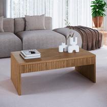 Mesa de Centro com 2 Gavetas para Sala de Estar Brisa