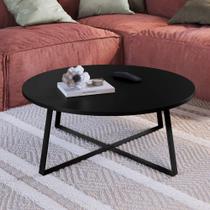 Mesa de Centro com pés metálicos 80x80cm Complementos Artesano Mesa de Centro com pés metálicos 80x80cm Complementos Artesano