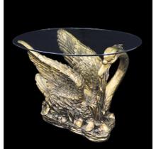 Mesa de Centro Decorativa Cisne Alta Decoração Mesa de Centro Decorativa Cisne Alta Decoração