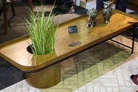 Mesa de Centro Decorativas Rústica Cachepô Montanhês Móveis