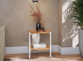 Mesa de Centro Desk Canela/Branco Mesa de Centro Desk Canela/Branco