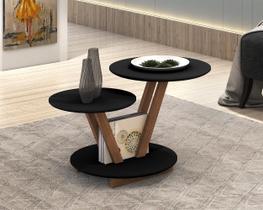 Mesa De Centro DMOB Laguna Redonda Moderna e Decorativa Mesa De Centro DMOB Laguna Redonda Moderna e Decorativa