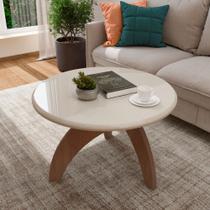 Mesa de Centro em MDF 70cm Jade Artely Mesa de Centro em MDF 70cm Jade Artely