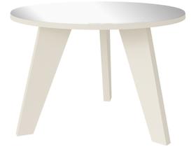 Mesa de Centro Espanha com Espelho Off White - Artely Mesa de Centro Espanha com Espelho Off White - Artely