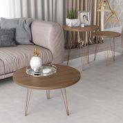 Mesa de Centro Evolution Canelato - Patrimar Móveis Mesa de Centro Evolution Canelato - Patrimar Móveis