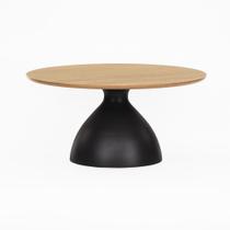 Mesa de Centro Fantian 70 cm x 34,5 cm Tauari/Chumbo Mesa de Centro Fantian 70 cm x 34,5 cm Tauari/Chumbo