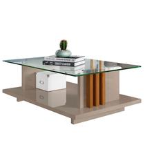 Mesa de Centro Frizz 90cm 304133 Fendi Naturale Madetec