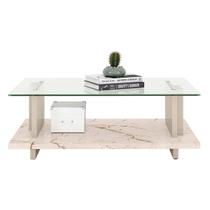 Mesa de Centro Frizz 90cm 304136 Calacata Off White Madetec