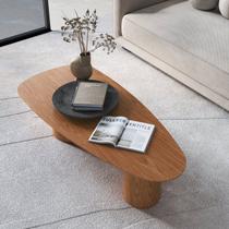 Mesa de Centro Gama Orgânica 135cm x 60cm x 35cm Marrom Mesa de Centro Gama Orgânica 135cm x 60cm x 35cm Marrom