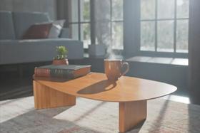 Mesa de Centro Gota 31,5x158cm de Lavie Mesa de Centro Gota 31,5x158cm de Lavie