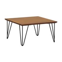 Mesa de Centro/Infantil Spectro 550x550x300 - Preto/Amêndoa Mesa de Centro/Infantil Spectro 550x550x300 - Preto/Amêndoa