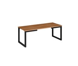 Mesa De Centro Innovare Luxo Sala Apoio Sofá Decorativa Estilo Industrial Premium Retrô Hall Área Gourmet Requinte Canto Retangular Auxiliar Elegante