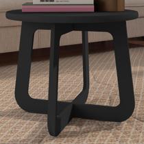 Mesa de Centro Jasmin 100% Mdf Grafite - Artely Móveis