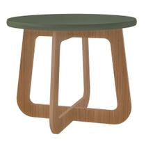 Mesa De Centro Jasmin 100% Mdf Menta / Carvalho Mesa De Centro Jasmin 100% Mdf Menta / Carvalho