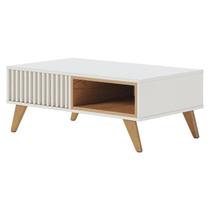 Mesa de Centro Jeri Off White Freijó - Colibri Mesa de Centro Jeri Off White Freijó - Colibri