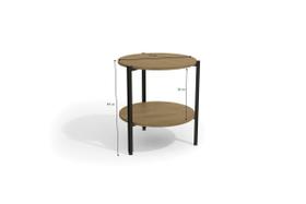 Mesa de Centro Kappesberg estilo Industrial LI017 Freijó Mesa de Centro Kappesberg estilo Industrial LI017 Freijó