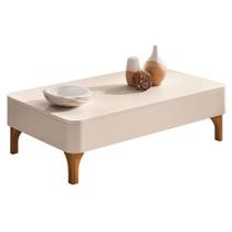 Mesa De Centro Liz Off White - Hb Móveis Mesa De Centro Liz Off White - Hb Móveis
