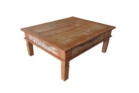 Mesa De Centro Nemesis Em Madeira De Demolição - Cód 342 Mesa De Centro Nemesis Em Madeira De Demolição - Cód 342