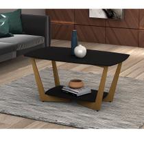 Mesa de Centro Onix em Mdf - Preto