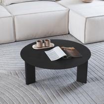 Mesa de Centro Orgânica 80cm Chanfrada Pé Madeira 28018 Artesano Mesa de Centro Orgânica 80cm Chanfrada Pé Madeira 28018 Artesano