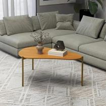 Mesa de Centro Orgânica 90cm 100% MDF Mesa de Centro Orgânica 90cm 100% MDF