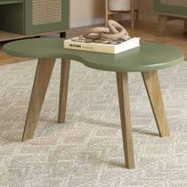 Mesa de Centro Orgânica 90cm Para Sala Cassia Menta A09 - Mpozenato Mesa de Centro Orgânica 90cm Para Sala Cassia Menta A09 - Mpozenato