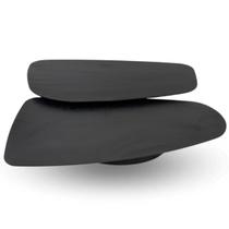 Mesa de Centro Organica Board 138X60cm Madeira Ébano